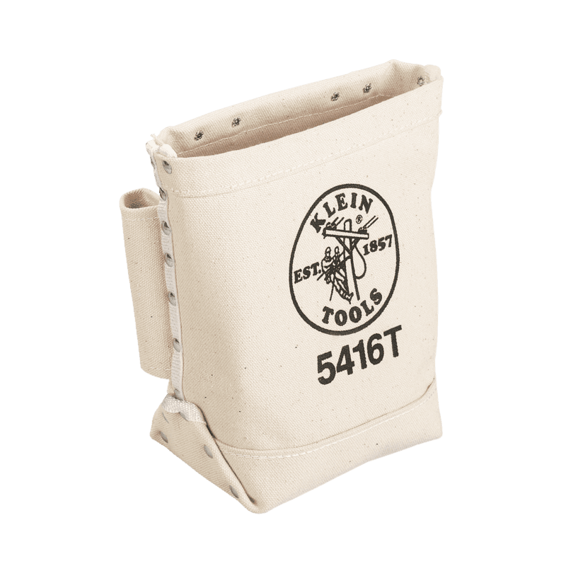 BOLT BAG WITH CLOSURE - 5 X 10 X 9 IN