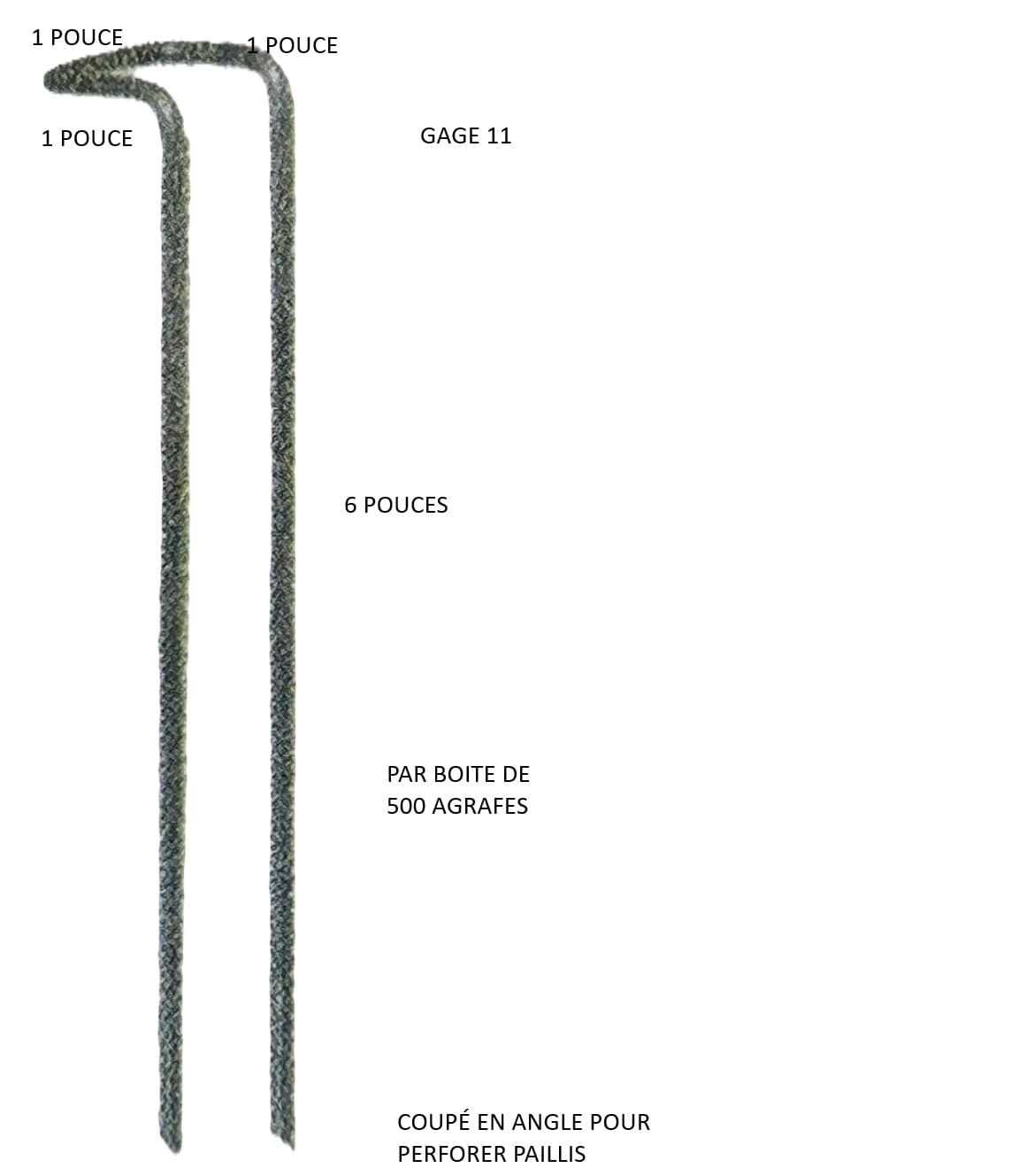 PLANTING MULCH STAPLES