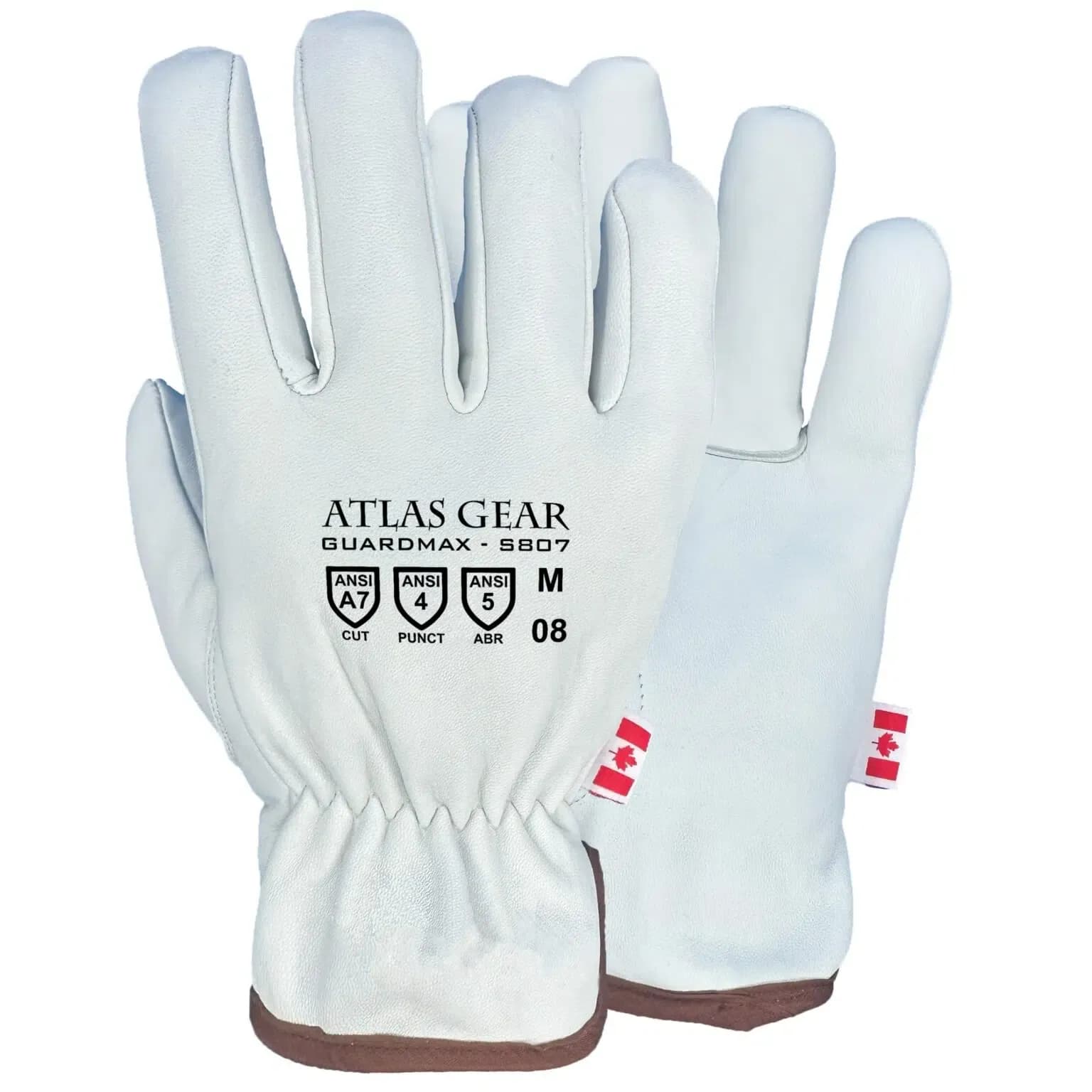 ATLAS WINTER LEATHER UTILITY GLOVES CUT 7