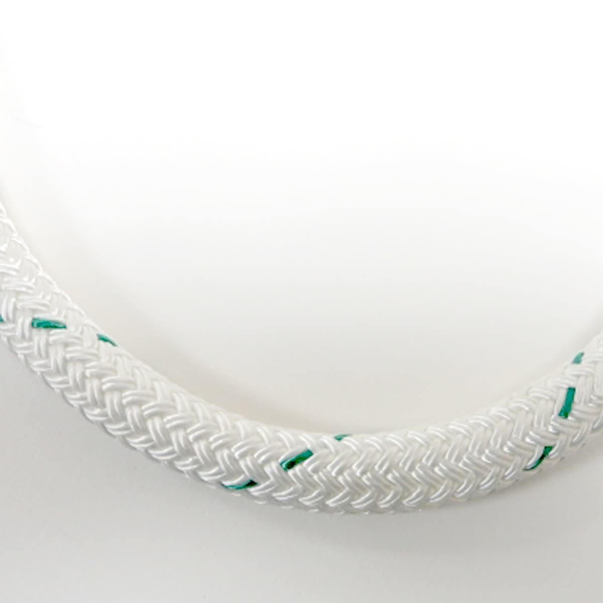 ROPE DBP WHITE & GREEN - 3/8"