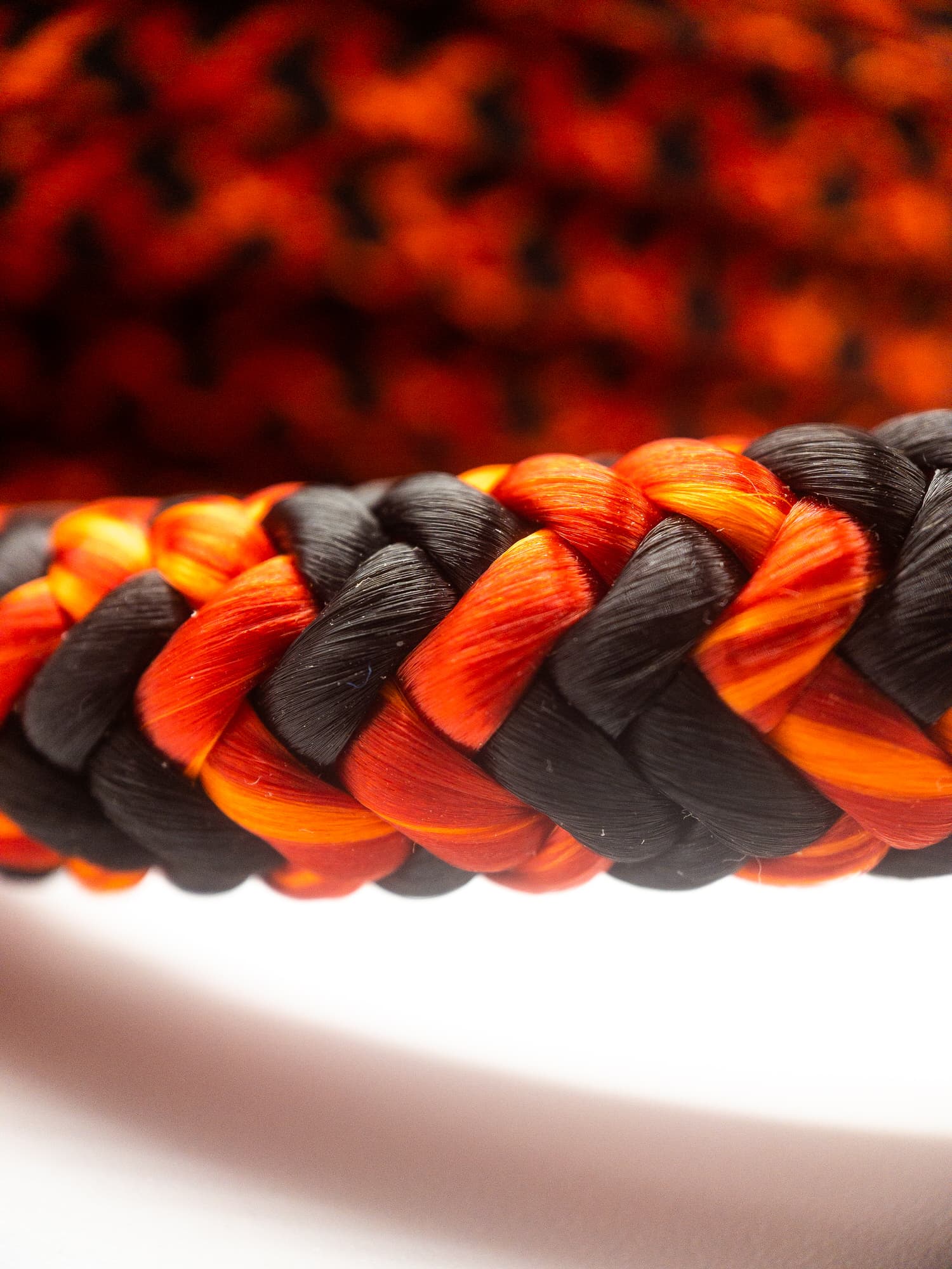 BLACK WIDOW™ ROPE BLACK AND RED - 12.2 MM