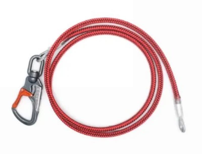 LONG STEEL CORE 1/2" - ALUMINIUM HOOK