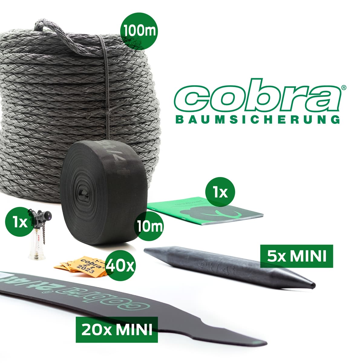 MINI SET OF 10 COBRA BRACING SYSTEM