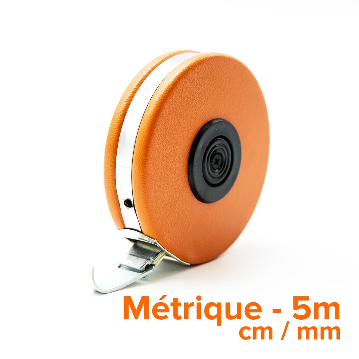 GALON CIRCONFÉRENTIEL RICHTER 385D, 5 MÈTRES - MÉTRIQUE, ACIER REVÊTU DE NYLON