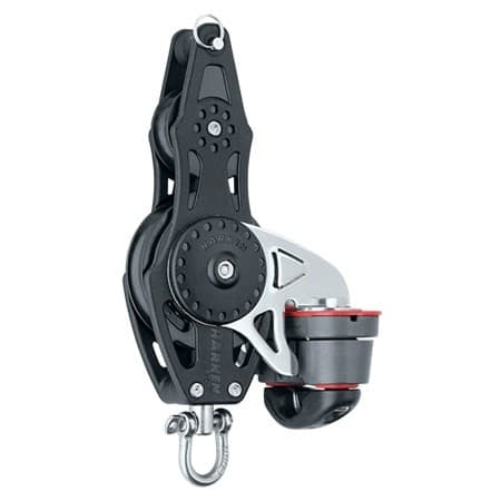 HARKEN® 57 MM FIDDLE BLOCK PULLEY WITH CARBO CAM