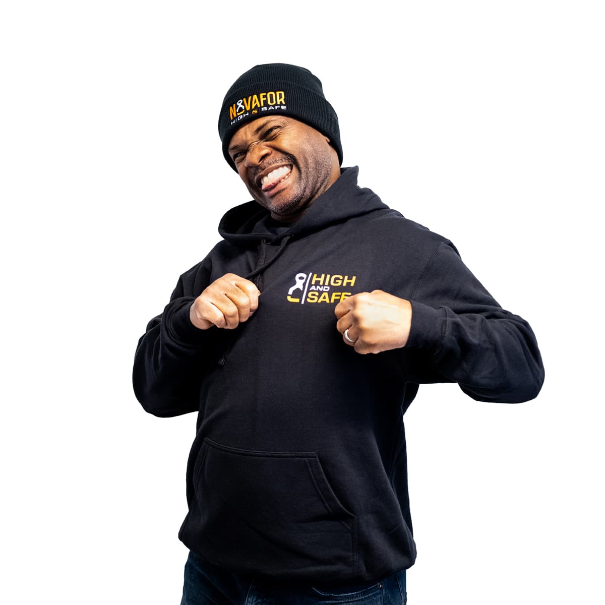 COTON OUATÉ NOIR NOVAFOR ÉQUIPEMENT