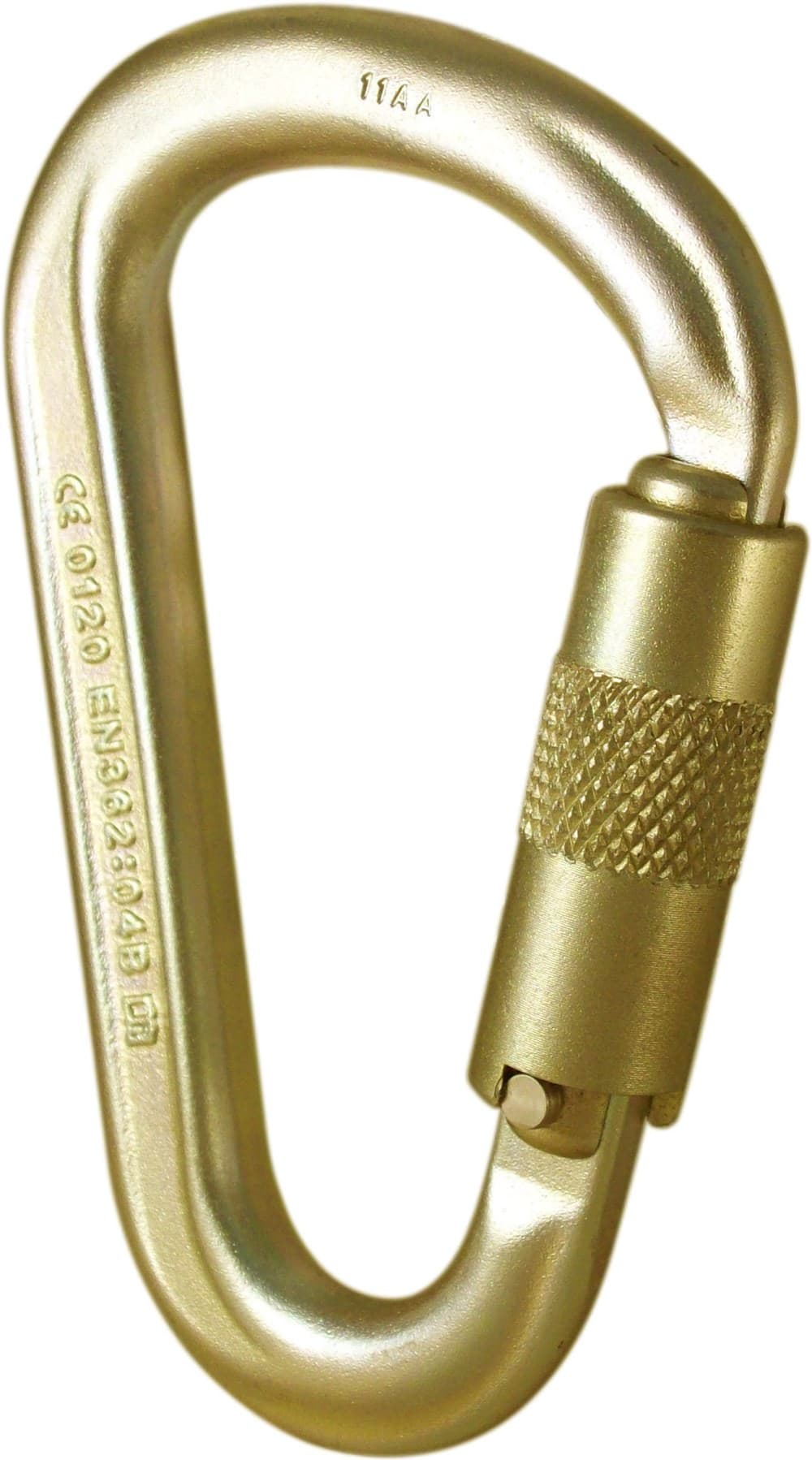 MOUSQUETON ACIER HMS SUPERSAFE - 50 KN