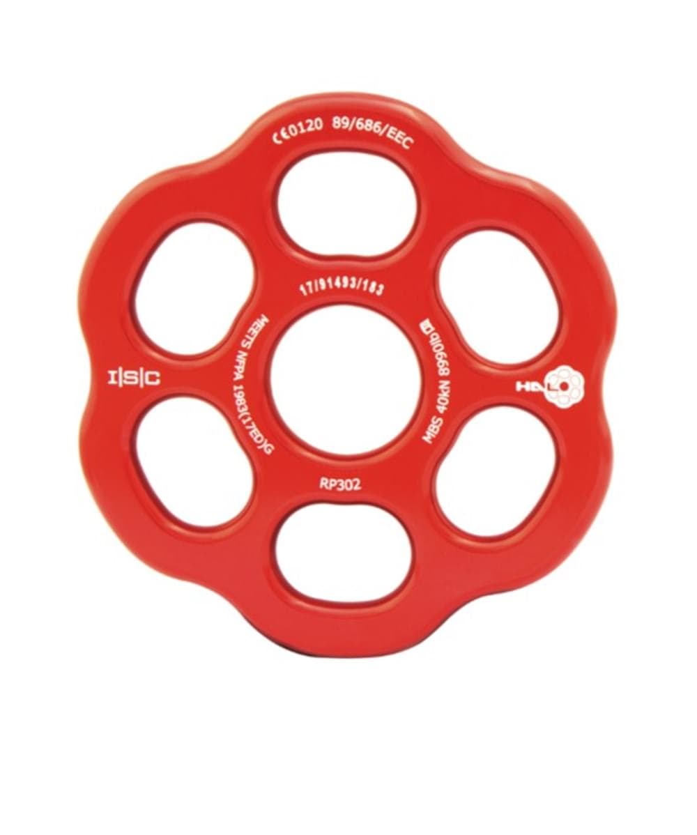 ISC SMALL RED HALO RIGGING PLATE - 40 KN