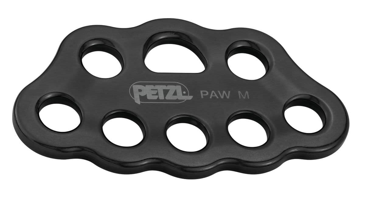 PETZL® PAW MEDIUM RIGGING PLATE BLACK