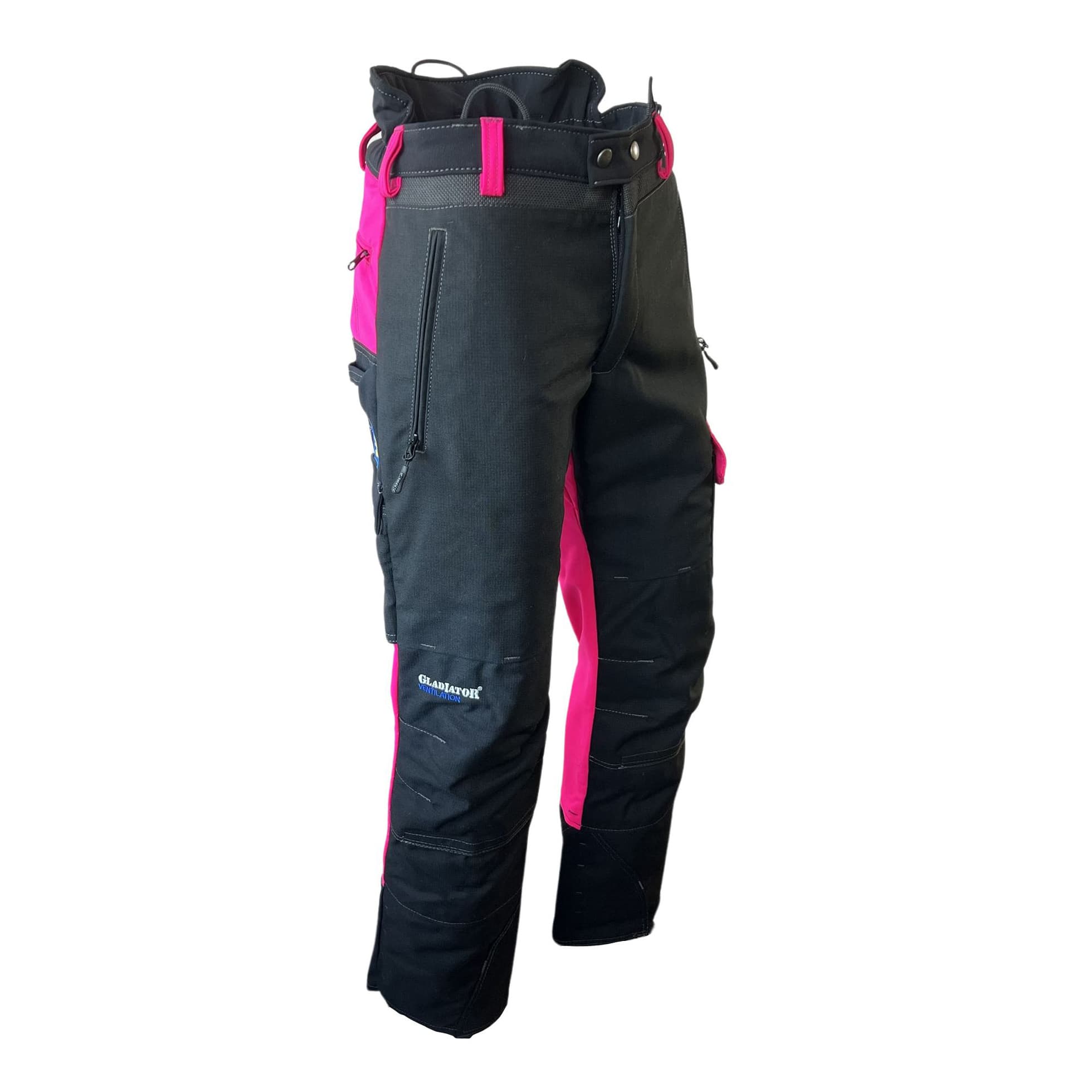 PFANNER GLADIATOR CHAINSAW PANTS – PINK & BLACK