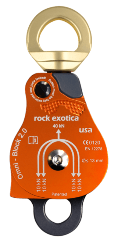 POULIE DOUBLE OMNI-BLOCK - 2 PO/36 KN