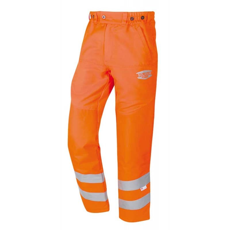 HI-VIS ORANGE SOLIDUR BRUSHCUTTER PANTS