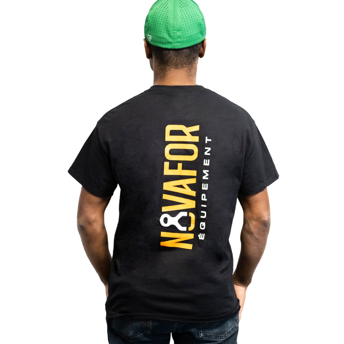 T-SHIRT NOIR NOVAFOR ÉQUIPEMENT